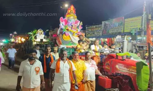 சிங்கம்புணரியில் 49 விநாயகர் சிலைகள் கரைப்பு சிங்கம்புணரியில் 49 விநாயகர் சிலைகள் கரைப்பு