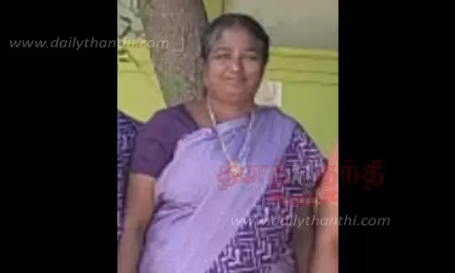 பள்ளியில் மயங்கி விழுந்த ஆசிரியை சாவு பள்ளியில் மயங்கி விழுந்த ஆசிரியை சாவு