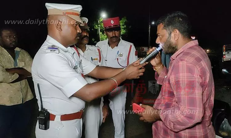 மதுபோதையில் வாகனம் ஓட்டினால் ரூ.10 ஆயிரம் அபராதம் மதுபோதையில் வாகனம் ஓட்டினால் ரூ.10 ஆயிரம் அபராதம்