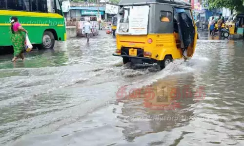 விருதுநகரில் மழை விருதுநகரில் மழை