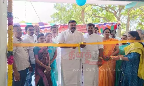 ரூ.38 லட்சத்தில் துணை வேளாண்மை விரிவாக்க மையம்; எம்.எல்.ஏ. திறந்து வைத்தார்