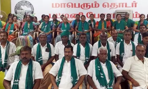 கோரிக்கைகளை நிறைவேற்றக்கோரி விவசாயிகள் உண்ணாவிரதம்