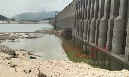 காவிரி நீர்ப்பிடிப்பு பகுதிகளில் கனமழை: மேட்டூா் அணைக்கு நீர்வரத்து அதிகரிப்பு-விவசாயிகள் மகிழ்ச்சி