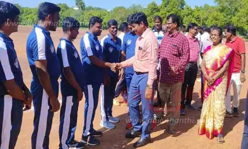 அழகப்பா பல்கலைக்கழக அளவிலான கிரிக்கெட் போட்டி