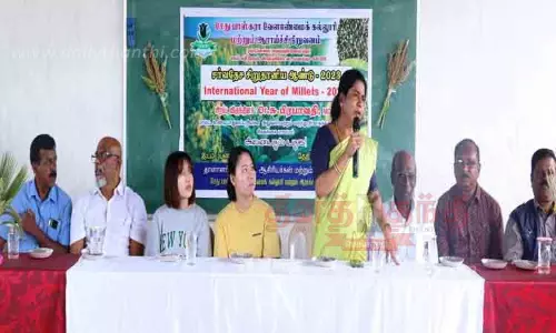 சிறுதானிய உணவு முறையே ஆரோக்கியமானது சிறுதானிய உணவு முறையே ஆரோக்கியமானது