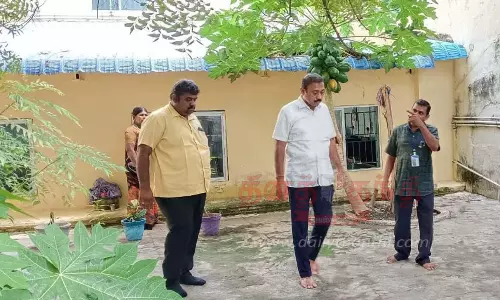 கவிஞர் ராமலிங்கம் பிள்ளை சிலை அமைக்க இடம் தேர்வு கவிஞர் ராமலிங்கம் பிள்ளை சிலை அமைக்க இடம் தேர்வு