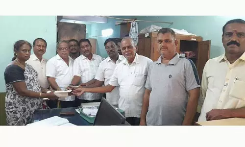 வடபொன்பரப்பியை சங்கராபுரம் தாலுகாவுடன் இணைக்கக்கோரிமுதல்-அமைச்சருக்கு மனு அனுப்பும் போராட்டம்