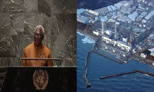 புகுஷிமா அணுமின் நிலைய விவகாரம்: ஜப்பானுக்கு கடும் எதிர்ப்பு