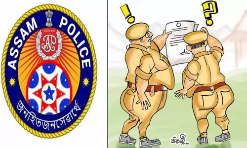 அசாமில் குண்டு போலீசுக்கு ஆபத்து!