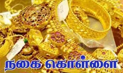 வீட்டின் பூட்டை உடைத்து 13 பவுன் நகைகள் கொள்ளை