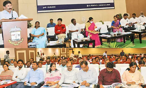 சென்னை மாநகராட்சி பகுதியில் மேற்கொள்ளப்படும் மக்களுக்கான திட்டங்களை விரைந்து முடிக்க நடவடிக்கை எடுக்க வேண்டும்