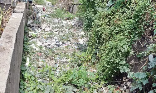 கால்வாயில் தேங்கி நிற்கும் கழிவுநீரால் மக்கள் அவதி