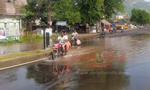 கலசபாக்கத்தில் 89 மில்லி மீட்டர் மழை