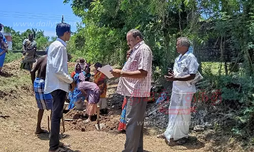 மகாத்மா காந்தி வேலை உறுதியளிப்பு திட்ட பணிகள்