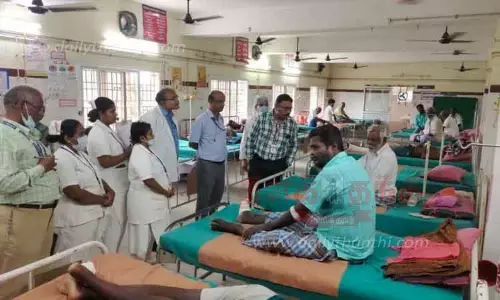 மாநில கூடுதல் மருத்துவ இயக்குனர் திடீர் ஆய்வு