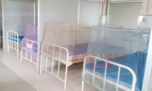 ஈரோடு அரசு ஆஸ்பத்திரியில் டெங்கு காய்ச்சல் சிகிச்சைக்காக தனி வார்டு ஈரோடு அரசு ஆஸ்பத்திரியில் டெங்கு காய்ச்சல் சிகிச்சைக்காக தனி வார்டு