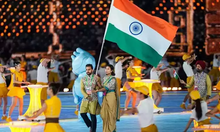 பதக்க பட்டியலில் இந்தியா 6-வது இடம் பதக்க பட்டியலில் இந்தியா 6-வது இடம்