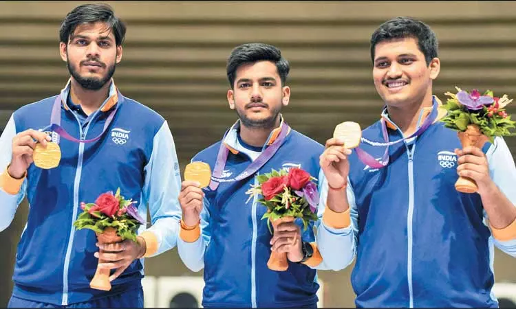 பதக்க பட்டியலில் இந்தியா 6-வது இடம் பதக்க பட்டியலில் இந்தியா 6-வது இடம்