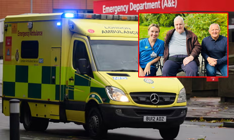 Ambulance driver has sudden heart attack en route; The next twist ...
