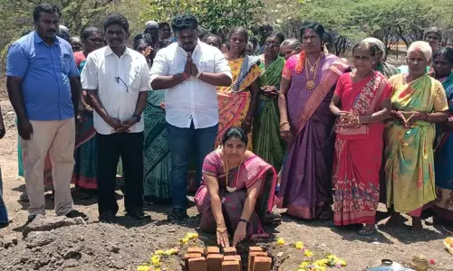 கட்டாலங்குளம், சத்திரப்பட்டி கிராமங்களில்ரூ.8.70 லட்சத்தில் திட்ட பணிகள் தொடக்கம்