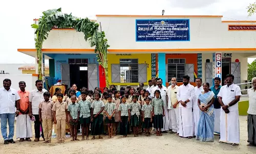ரூ.31 லட்சத்தில் கட்டப்பட்ட நடுநிலைப்பள்ளி கூடுதல் வகுப்பறை கட்டிடம்