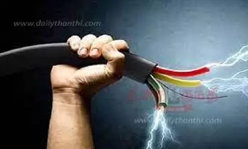 மின்சாரம் தாக்கி மூதாட்டி பலி