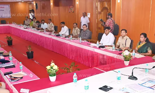 தென் மண்டல அளவில் கலெக்டர்கள், போலீஸ் அதிகாரிகளுக்கான கருத்து கேட்பு கூட்டம்