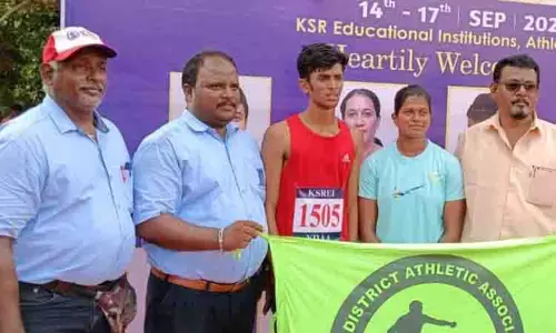 தென் மண்டல தடகள போட்டிக்கு கரூர் மாணவர்கள் தேர்வு