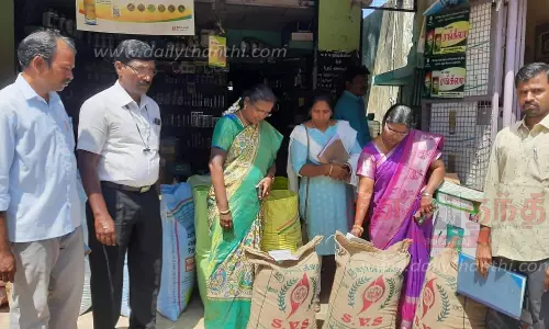 தரம் இல்லாத 10½ டன் விதைநெல் விற்பனைக்கு தடை