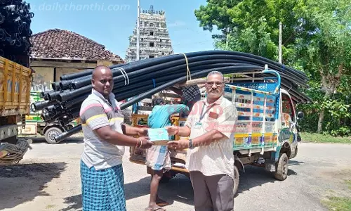மானியத்தில் விவசாயிகளுக்கு தண்ணீர் குழாய்கள்