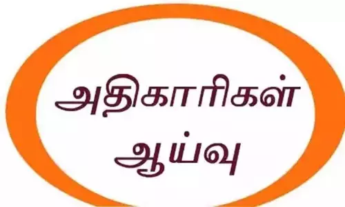 நெடுஞ்சாலைத்துறை அதிகாரிகள் ஆய்வு