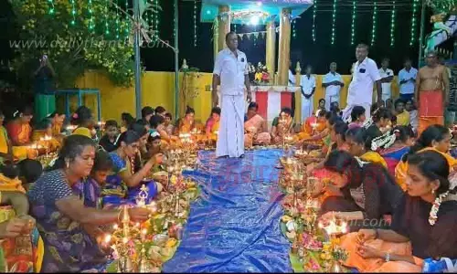 108 திருவிளக்கு பூஜை