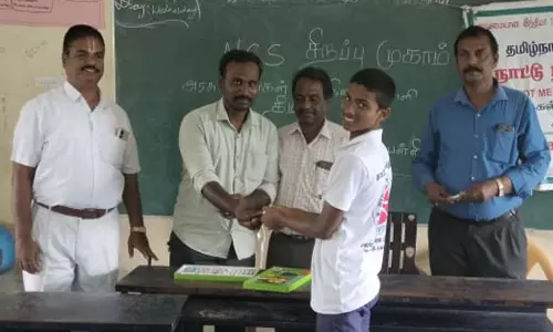 திமிரி அரசு பள்ளி சார்பில் நாட்டு நலப்பணி திட்ட சிறப்பு முகாம்