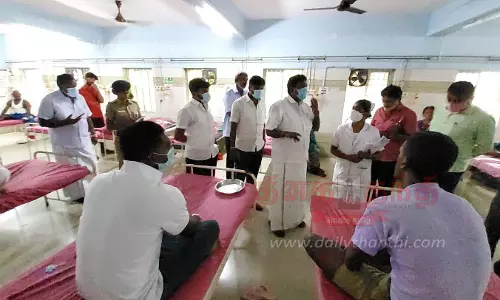 மேட்டூர் காவலர் பயிற்சி பள்ளியில்50 பேர் மர்ம காய்ச்சலால் பாதிப்புஆஸ்பத்திரியில் தீவிர சிகிச்சை
