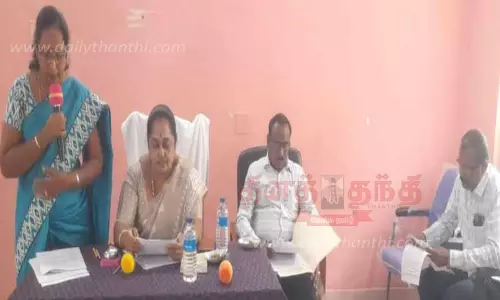 சத்தியமங்கலம் நகராட்சி கூட்டம்:  தினசரி மார்க்கெட்டில் விவசாயிகளுக்கு தனி கடைகள் அமைக்க  வேண்டும் கவுன்சிலர் கோரிக்கை