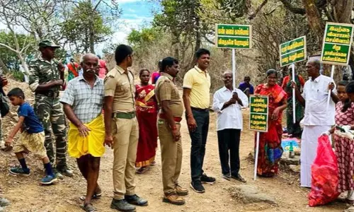 பிளாஸ்டிக் ஒழிப்பு விழிப்புணர்வு