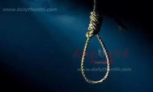 மலைப்பகுதியில் பத்திர எழுத்தர் தூக்குப்போட்டு தற்கொலை