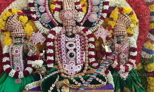 மத்தூர் சீனிவாச பெருமாள் கோவிலில் திருக்கல்யாண விழா