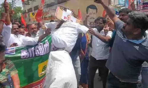 நாம் தமிழர் கட்சியினர் கைது