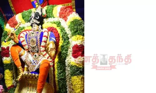 மதுரையில் புரட்டாசி சனிக்கிழமை சிறப்பு அலங்காரம்