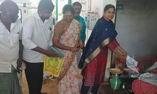 தேவூர் அருகே25 தேர்தல்களில் ஓட்டுப்போட்ட 108 வயது மூதாட்டிஉதவி கலெக்டர் சான்றிதழ் வழங்கி பாராட்டு