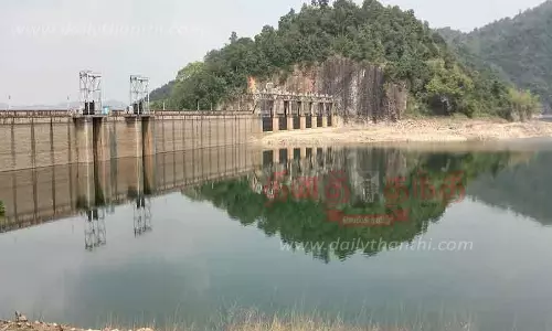 அணைகள் நீர்மட்டம் கிடுகிடுவென உயர்வு அணைகள் நீர்மட்டம் கிடுகிடுவென உயர்வு