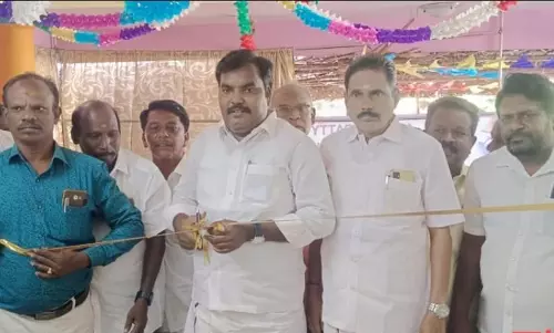 சேனப்பநல்லூர் புதூரில் பகுதி நேர ரேஷன் கடை