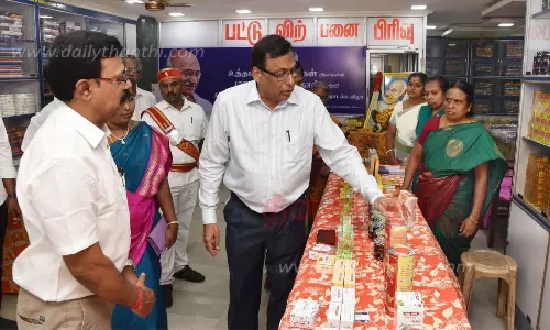 ரூ.3 கோடியே 90 லட்சத்துக்குகதர் விற்பனை செய்ய இலக்கு