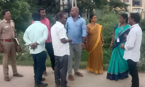 கால்வாய் ஆக்கிரமிப்புகளை அகற்றுவது குறித்து ஆய்வு