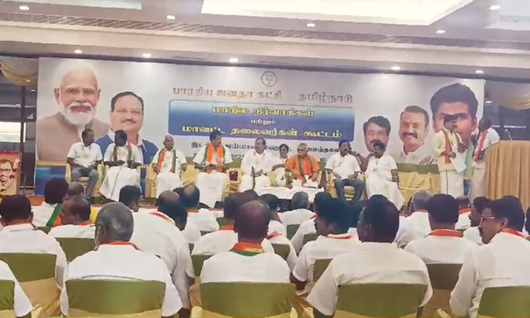 தனித்து போட்டியிடுவது பாஜகவுக்கு புதிதல்ல - கேசவ விநாயகம் பேச்சு