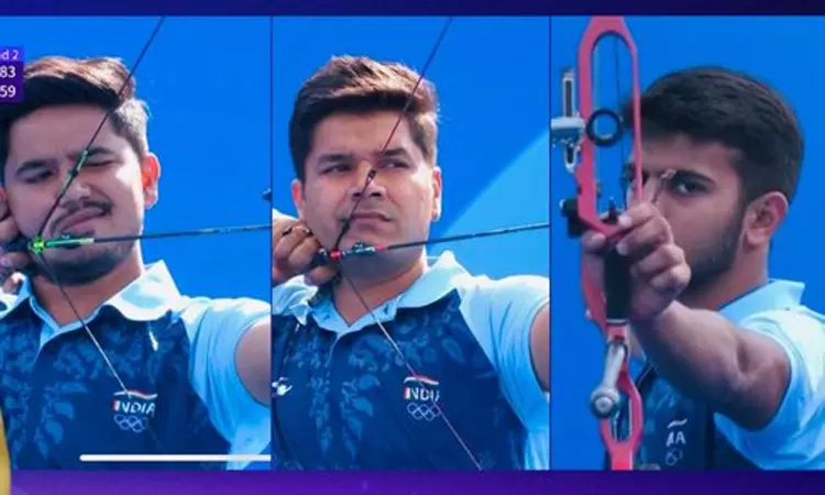 ஆண்களுக்கான காம்பவுண்டு வில்வித்தை வில்வித்தை... ... ஆசிய விளையாட்டு - ஹாட்ரிக் தங்கம் வென்ற இந்தியா..பதக்க பட்டியலில் 4-வது இடம் ஆண்களுக்கான காம்பவுண்டு வில்வித்தை வில்வித்தை... ... ஆசிய விளையாட்டு - ஹாட்ரிக் தங்கம் வென்ற இந்தியா..பதக்க பட்டியலில் 4-வது இடம்