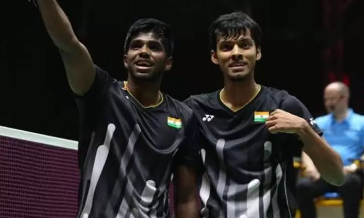 ஆசிய விளையாட்டு போட்டி பேட்மிண்டன்:... ... ஆசிய விளையாட்டு - ஹாட்ரிக் தங்கம் வென்ற இந்தியா..பதக்க பட்டியலில் 4-வது இடம் ஆசிய விளையாட்டு போட்டி பேட்மிண்டன்:... ... ஆசிய விளையாட்டு - ஹாட்ரிக் தங்கம் வென்ற இந்தியா..பதக்க பட்டியலில் 4-வது இடம்