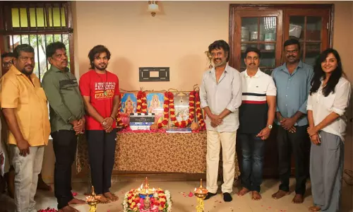 பூஜை புகைப்படங்களை வெளியிட்ட ரஜினி படக்குழு பூஜை புகைப்படங்களை வெளியிட்ட ரஜினி படக்குழு