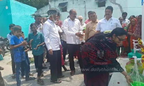 கிருஷ்ணகிரியில்ரூ.63.78 லட்சத்தில் திட்ட பணிகள்நகராட்சி தலைவர் தொடங்கி வைத்தார்